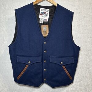 Houston Livestock &Rodeo Lifetime Vice Presidents Comm. Schaefer Wool Vest Large